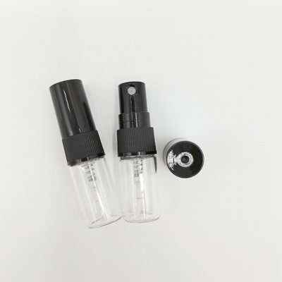 Disesuaikan 2ml Parfum Pump Sprayer Botol Kaca Mini MSDS
