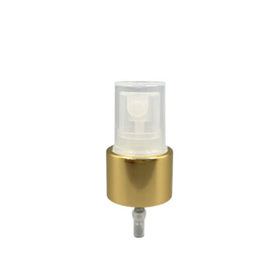 Penyemprot Pompa Kabut Halus Emas 20/410 Penutupan Aluminium 0.12ML 0.16ML