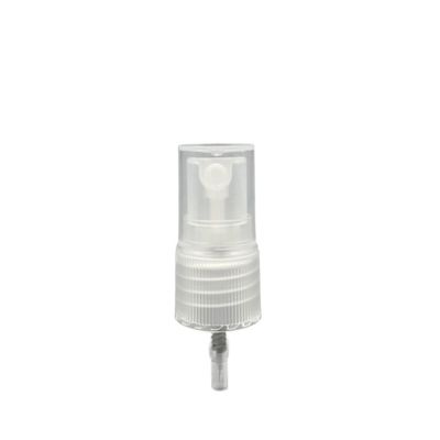 Ribbed Closure Fine Mist Sprayer Pump 18/410 Plastik Polypropylene Dengan PP Cap