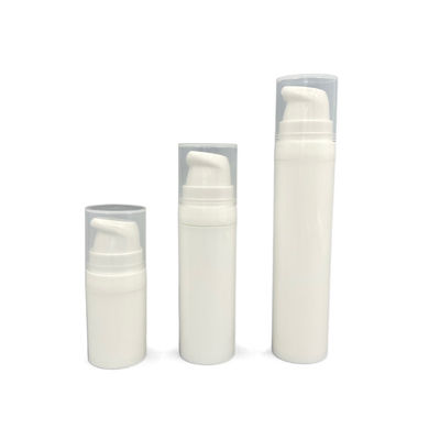 10ml 15ml Botol Pompa Pengap Snap Pada Sablon Plastik Putih