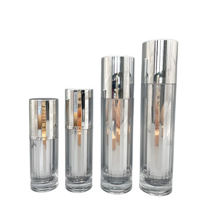 Botol Pompa Kosmetik High End Kemasan Perawatan Kulit 30ml Metallized