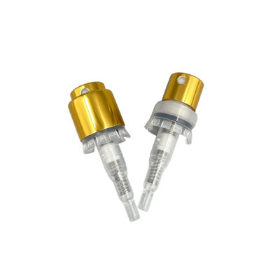 0.12ml / T Parfum Pump Sprayer Atomizer Dispenser 15/400 Plastik 304H Dengan Kerah