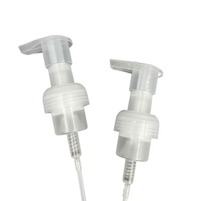 0.8CC Shampoo Body Wash Dispenser 40mm Penutupan Pompa Sabun Busa SS316 Musim Semi