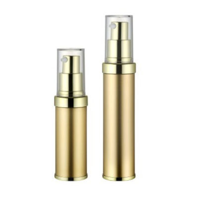 20ml Botol Pompa Pengap Emas Dinding Tunggal UV Bukti Pencetakan Offset Isi Ulang