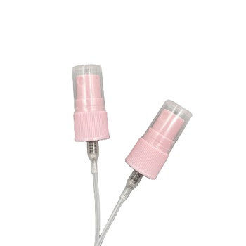 13/410 Penutupan Parfum Mini Mist Sprayer PP Sekrup Bergaris Pada Warna yang Disesuaikan