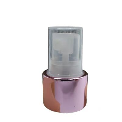 Shiny Silver Plating Closure Fine Mist Sprayer Pump 24/410 Untuk Parfum