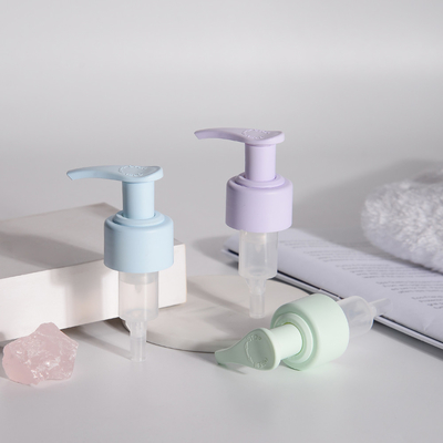 24/410 28/410 Dispenser yang Dapat Didaur Ulang Tanpa Kontak Logam Slim Actuator Semua Pompa Lotion Plastik