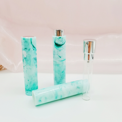 8ML ABS Bahan Penutup Injeksi Marmer Warna Isi Ulang Parfum Semprot Botol Harga Kompetitif