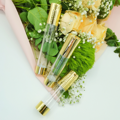 Penjualan Panas 15ml 20ml 30ml Desain Ramping Botol Pompa Pengap Untuk Kemasan Kosmetik