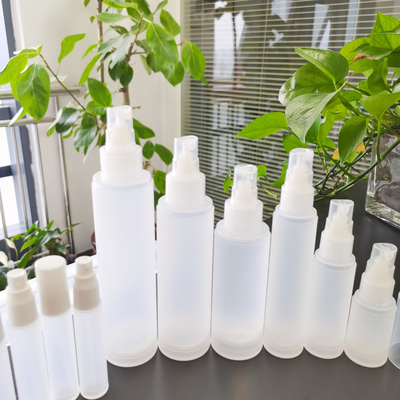 Baru Sepenuhnya Plastik Botol Kosmetik Set Botol Buram 5ml 10ml 15ml 30ml 50ml 80ml 100ml 120ml Untuk Kemasan Perawatan Kulit