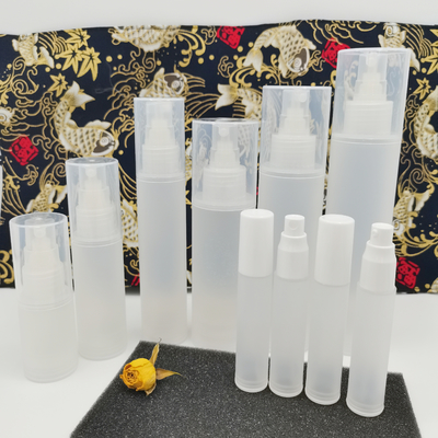 Baru Sepenuhnya Plastik Botol Kosmetik Set Botol Buram 5ml 10ml 15ml 30ml 50ml 80ml 100ml 120ml Untuk Kemasan Perawatan Kulit