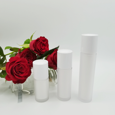 15ml 30ml 50ml Untuk Perawatan Kulit Putaran Rotary Double Wall Botol Pompa Pengap