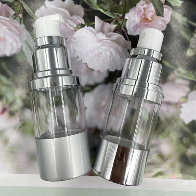 Spray Actuator atau Lotion Actuator Aluminium Cap Shoulder Base Botol Pengap