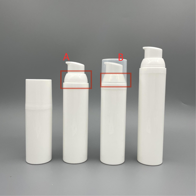 30ml 50ml 75ml 100ml PP Snap On Airless Bottle Untuk Wadah Perawatan Kulit