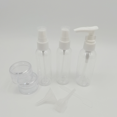 Pump Spoon Dropper Corong Tas Cuci PVC Disesuaikan Untuk Botol Semprot Perjalanan Jar Krim