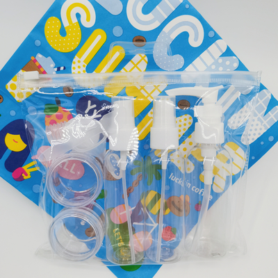 Pump Spoon Dropper Corong Tas Cuci PVC Disesuaikan Untuk Botol Semprot Perjalanan Jar Krim
