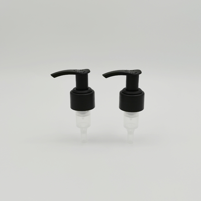 Matt Finish Pompa Lotion Plastik PP Warna Hitam 24/410