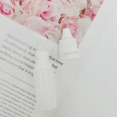 5ml 10ml Botol Penetes Mata Cair Plastik PE Dengan Tamper Proof Cap Dan Tip