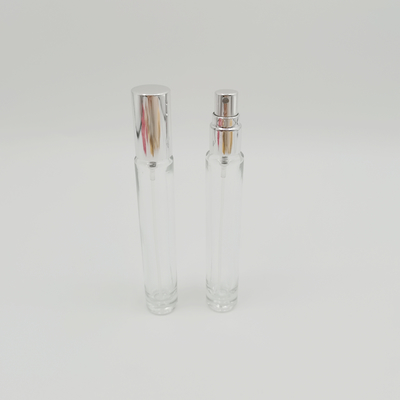 Seluruh Tutup Aluminium 13/410 Parfum Pump Sprayer Dengan Botol Kaca 10ML