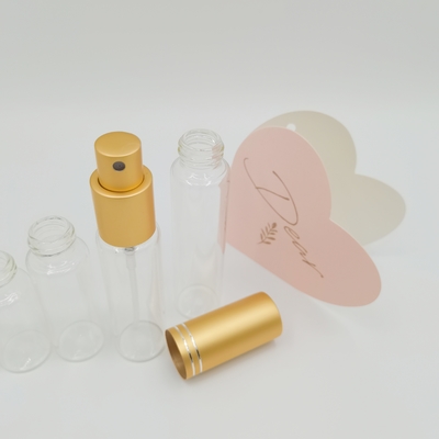 10ml 15ml 20ml 25ml 30ml Botol Kaca Tabung Dengan Penyemprot Parfum Aluminium