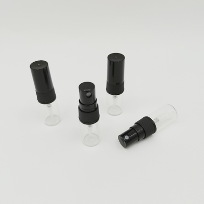 Disesuaikan 2ml Parfum Pump Sprayer Botol Kaca Mini MSDS