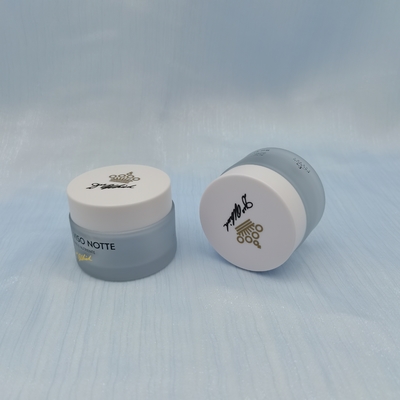 50g Jar Kaca Matt Warna Untuk Kosmetik