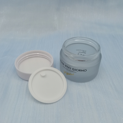 50g Jar Kaca Matt Warna Untuk Kosmetik