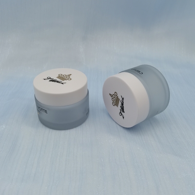 50g Jar Kaca Matt Warna Untuk Kosmetik