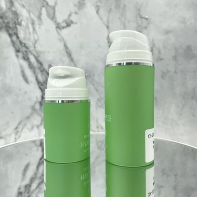 Bahan PCR 50ml 100ml 150ml 200ml Snap Warna Opsional Pada Botol Pompa Pengap PP