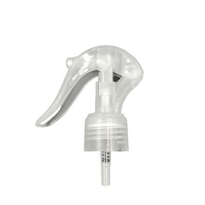 Pompa Sprayer Pemicu Plastik Botol Transparan 24/410 28/410 0.35ml Dengan Kunci