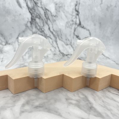 Pompa Sprayer Pemicu Plastik Botol Transparan 24/410 28/410 0.35ml Dengan Kunci