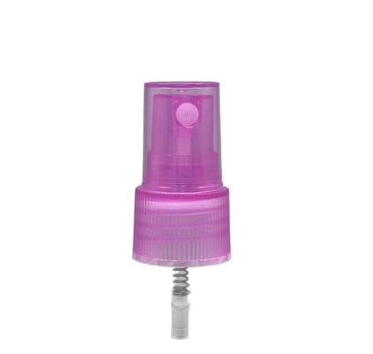 PE Gasket Plastik Mist Spray Pump 20/410 Ribbed Closure SS316 Spring 0.16ML