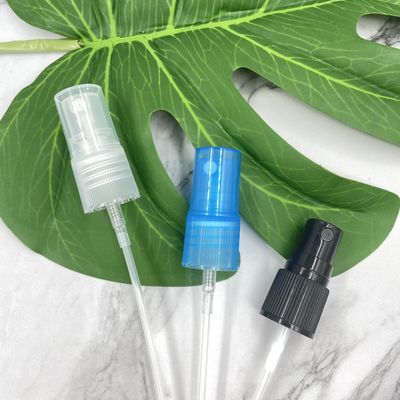 Pompa Kosmetik 18 415 Fine Mist Sprayer Ribbed Closure 304H Polypropylene Plastic