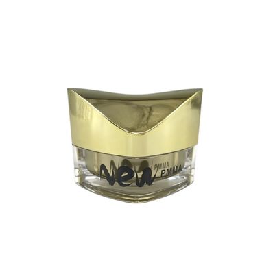 Akrilik Rhombus Shap Plastik Jars Kosmetik Kemasan 30g 50g