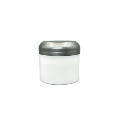 Toples Kosmetik Plastik Bulat Perjalanan Set 50g Wadah Hot stamping Dengan Pola Yang Berbeda