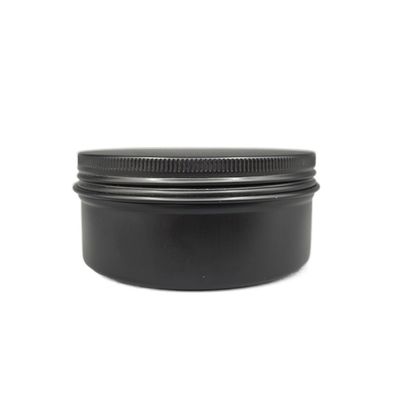Matt Black Aluminium Tin Jars 150ml Warna Disesuaikan anti bocor