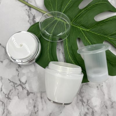 Isi Ulang Kemasan Kosmetik Pengap 30g 50g Guci Akrilik Untuk Kosmetik