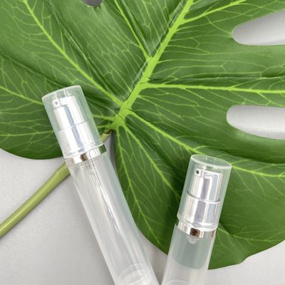 Botol Semprot Pompa Mini PP 10ml 15ml Penutupan Sekrup Lotion Kosmetik