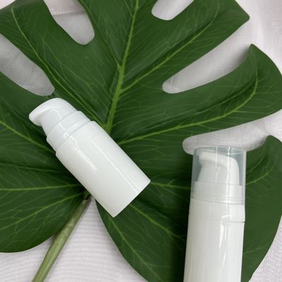 10ml 15ml Botol Pompa Pengap Snap Pada Sablon Plastik Putih