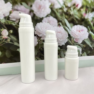 10ml 15ml Botol Pompa Pengap Snap Pada Sablon Plastik Putih