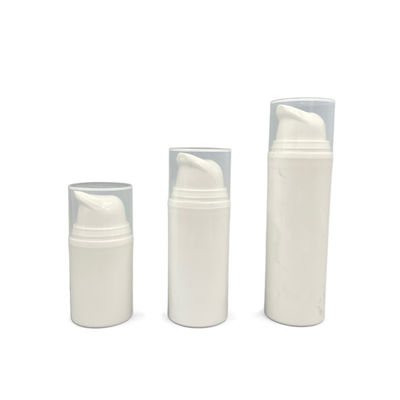Snap On Airless Pump Packaging 15ml PP Skin Care Bottle ramah lingkungan
