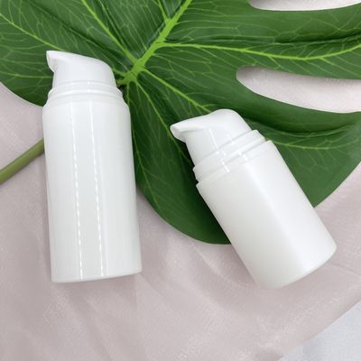 Snap On Airless Pump Packaging 15ml PP Skin Care Bottle ramah lingkungan