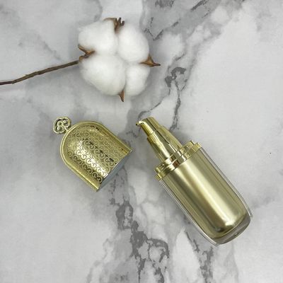 Kapsul Gaya Botol Kosmetik Kustom Kapasitas Kecil 10ml 15ml Kemasan Daur Ulang