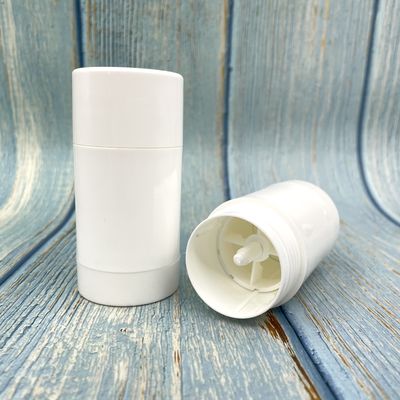 Putar Wadah Deodoran Tongkat Kosong 50g 90g Hot Stamping Ramah Kulit
