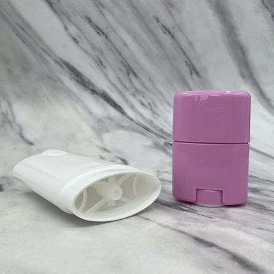 Oval Kosong Kosong Roll On Botol Deodoran Twist Up PP 15g 40g tidak berbau