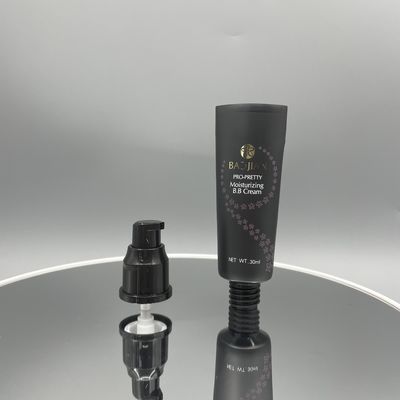 Tabung Peras Kosong Kosmetik Lembut 30ml 50ml Diameter 30mm Dengan Pompa