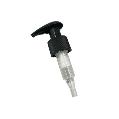 Sabun Pompa Dispenser Lotion Hitam 1.2CC Penutupan Halus / Bergaris 28/400 28/415