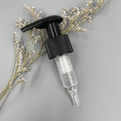 Sabun Pompa Dispenser Lotion Hitam 1.2CC Penutupan Halus / Bergaris 28/400 28/415
