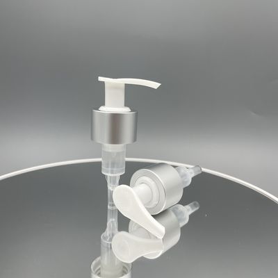 2CC Spring Outside Lotion Dispenser Pump Soap 24/410 28/410 Penutupan Aluminium Matt Silver