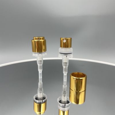 0.12ml / T Parfum Pump Sprayer Atomizer Dispenser 15/400 Plastik 304H Dengan Kerah